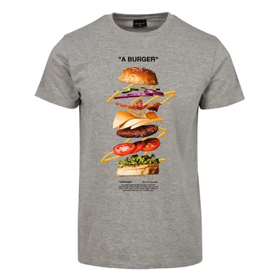 Burger Tee Heather Grey