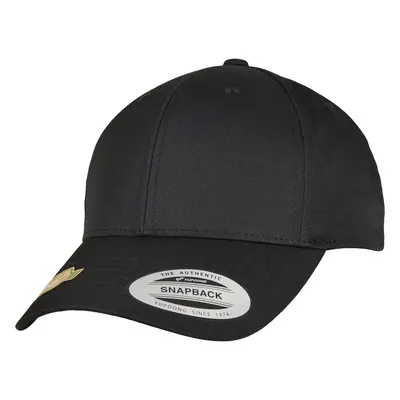 Recycled Poly Twill Snapback Black