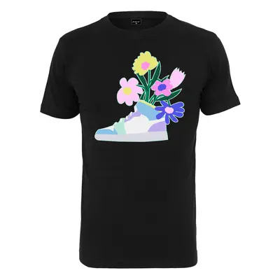 Women's T-shirt Flower Sneaker Tee black