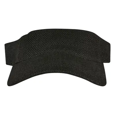 Bast Visor Cap Black