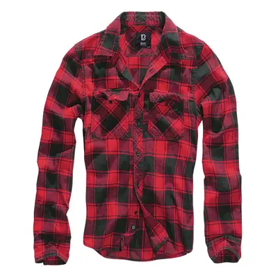 Plaid shirt red/black