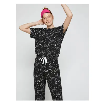 Koton Printed Pajamas Set