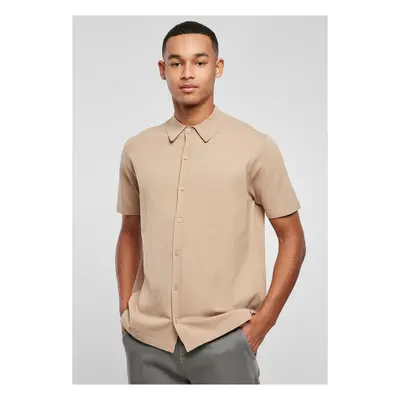 Knitted union shirt beige