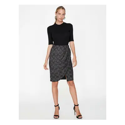 Koton Women's Patterned Skirt