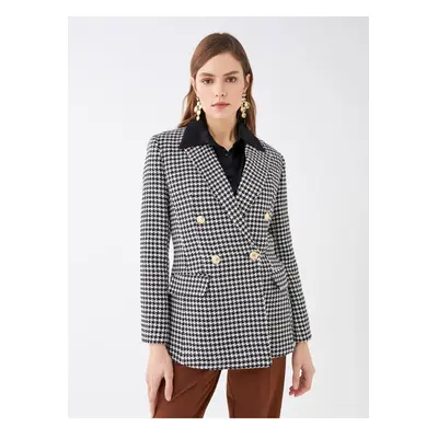 LC Waikiki Crowbar Pattern Women's Long-Sleeved Jacket