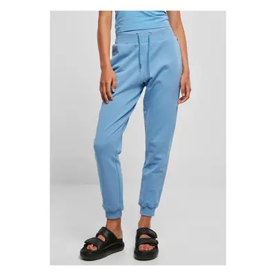 Women's high-waisted organic sweatpants horizontblue