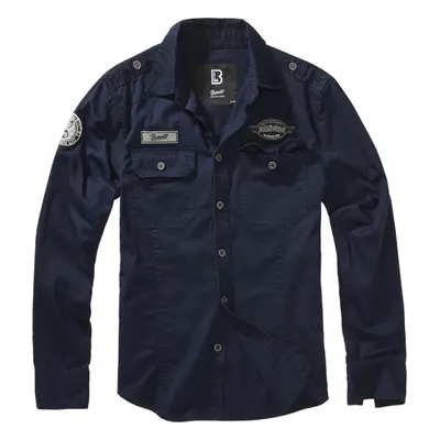 Luis Vintage Navy Shirt