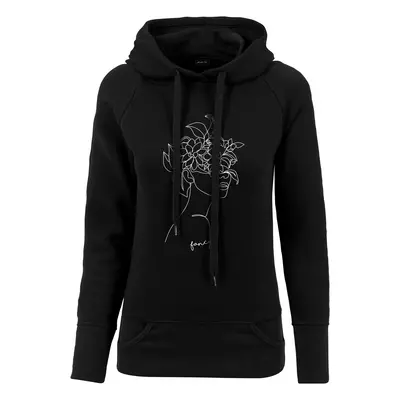 Women's One Line Fruit Hoody Black