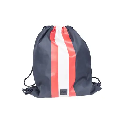 Striped gymnastics bag nautical/fiery red/white