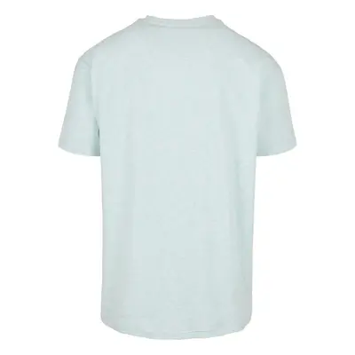 Oversize Melange Tee aqua melange