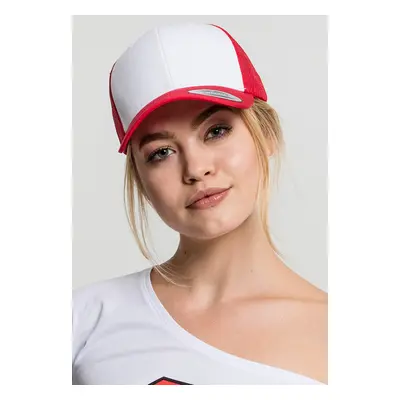 Retro Trucker Cap White/Red