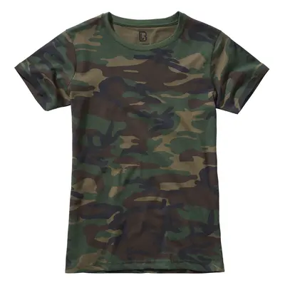 Women's T-shirt forest/camouflage