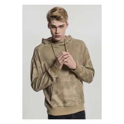 High Neck Camo Hoody sand camo