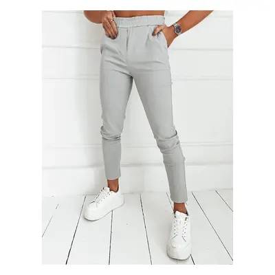 JINNY Women's Pants Light Grey Dstreet