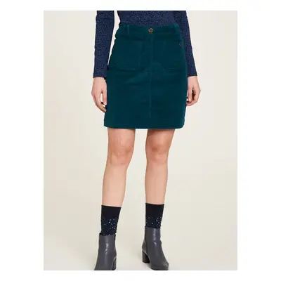 Tranquillo Corduroy Petrol Skirt