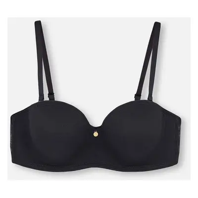 Dagi Black Almira Strapless Unfilled Bra