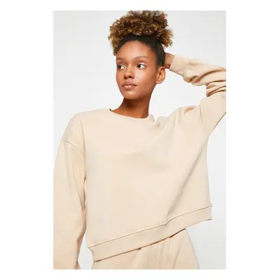 Koton Women's Beige Sweatshirt