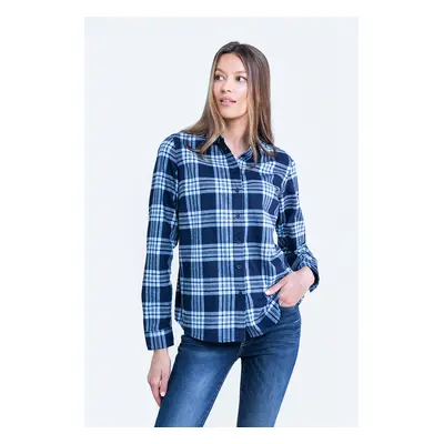 Big Star Woman's Shirt Shirt Blue-403