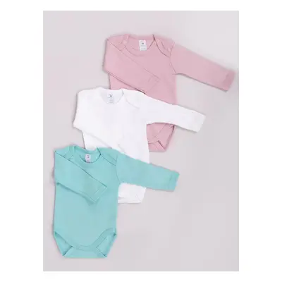 Yoclub Kids's Long Sleeve Bodysuits 3-Pack BOD-0701G-003D