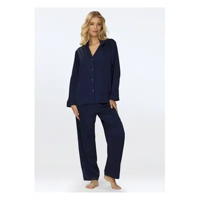 DKaren Woman's Set Amina Navy Blue