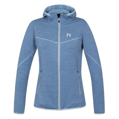 Women's hoodie Hannah DAGNYS HOODY alaskan blue mel