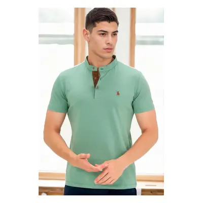 T8560 DEWBERRY T-SHIRT-LIGHT KHAKI-2