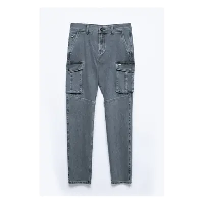 Big Star Man's Tapered Trousers Denim Denim-890