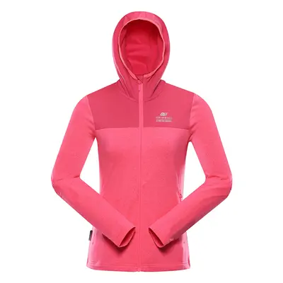 Women's quick-drying sweatshirt ALPINE PRO FANCA pink