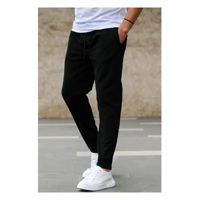 Madmext Black Jogger Pants