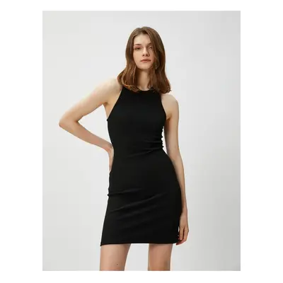 Koton Halter Neck Mini Dress Slim Fit