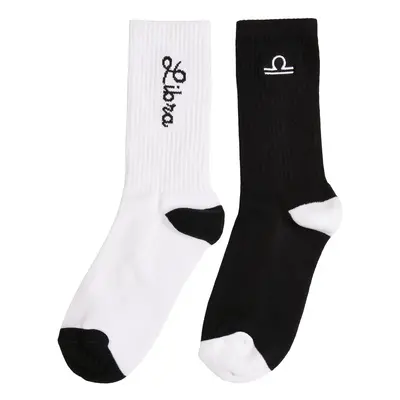 Zodiac 2-Pack Socks Black/White Pound