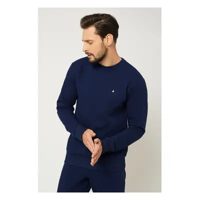 Lumide Man's Sweatshirt LU15 Navy Blue