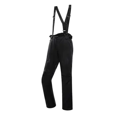 Women's ski pants with ptx membrane ALPINE PRO OSAGA black