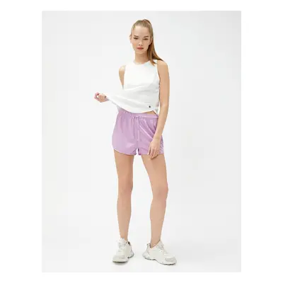 Koton Mini Sports Shorts with Tie Waist