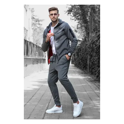 Madmext Anthracite Men's Tracksuit