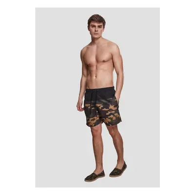 Men's Block Swimsuit Black/Forest Camouflage