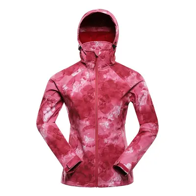 Women's softshell jacket with membrane ALPINE PRO HOORA chilli variant pa