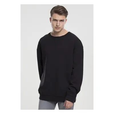 Oversized Open Edge Crew Black