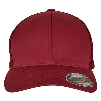 Mesh Trucker Cranberry Cap