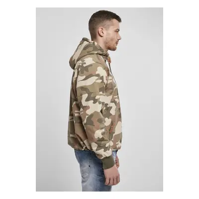 Wooden camouflage Pull Over Windbreaker