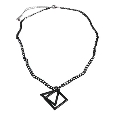 Mercury layering necklace black