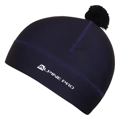 Functional cap with pompom ALPINE PRO ABERE navy