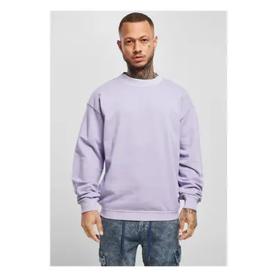 Pigment Dyed Crew Neck Lavender