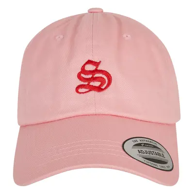 Letter Pink Low Profile Cap