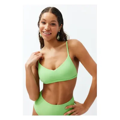 Trendyol Green Bralette Bikini Top