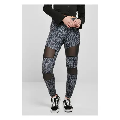 Women's Tech Mesh Leggings AOP Snowleo