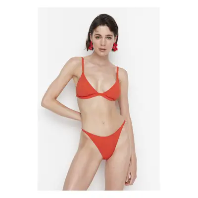 Trendyol Red Low Waist Bikini Bottoms