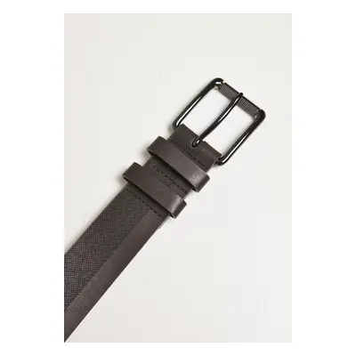 Base strap made of imitation leather brown