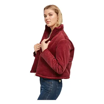 Women's corduroy jacket burgundy