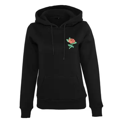 Women's Rose Hoody Black